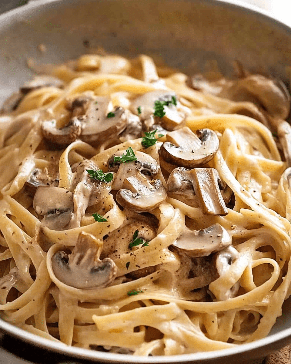 Creamy Mushroom Pasta