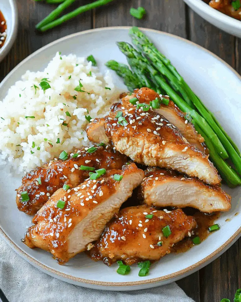 Crispy Soy Garlic Chicken Thighs