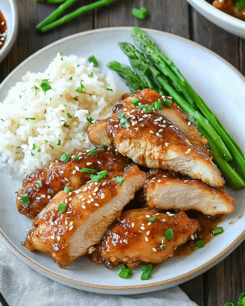 Crispy Soy Garlic Chicken Thighs