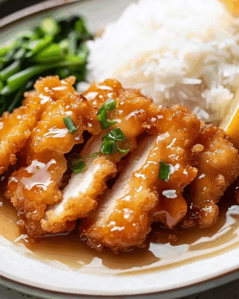 Crispy Chinese Lemon Chicken