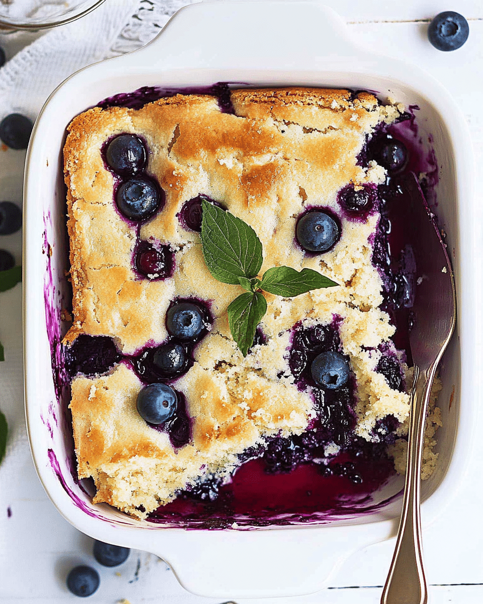 Blueberry Dump Cake