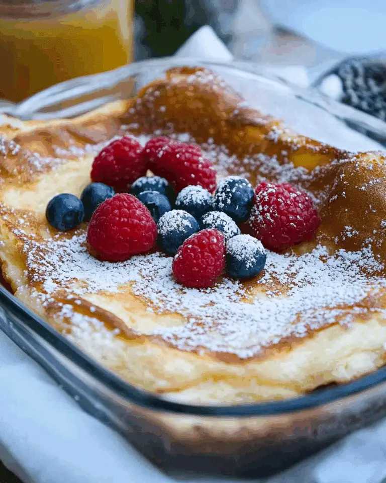 Dutch Baby (German Pancake)