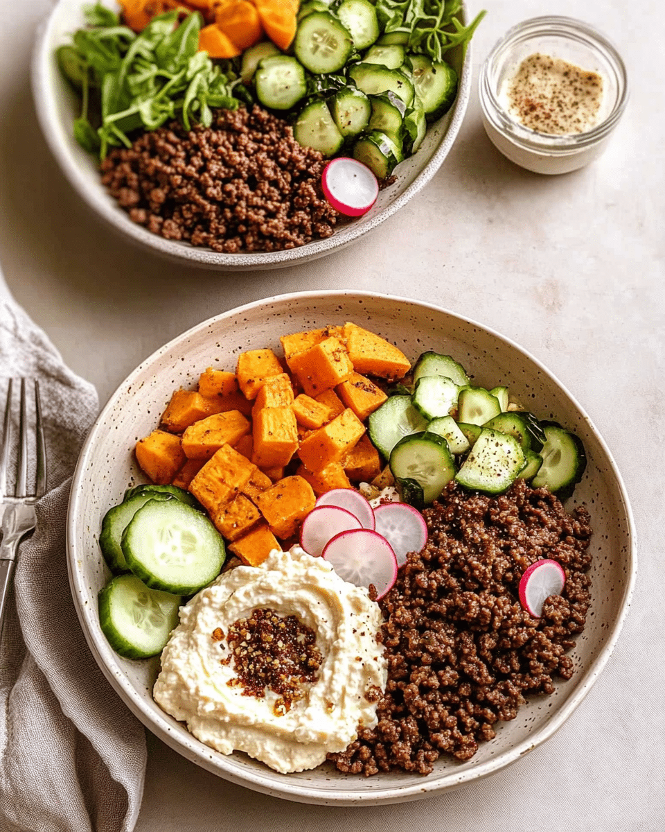 Ground Beef Bowls