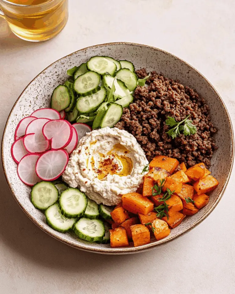 Ground Beef Bowls