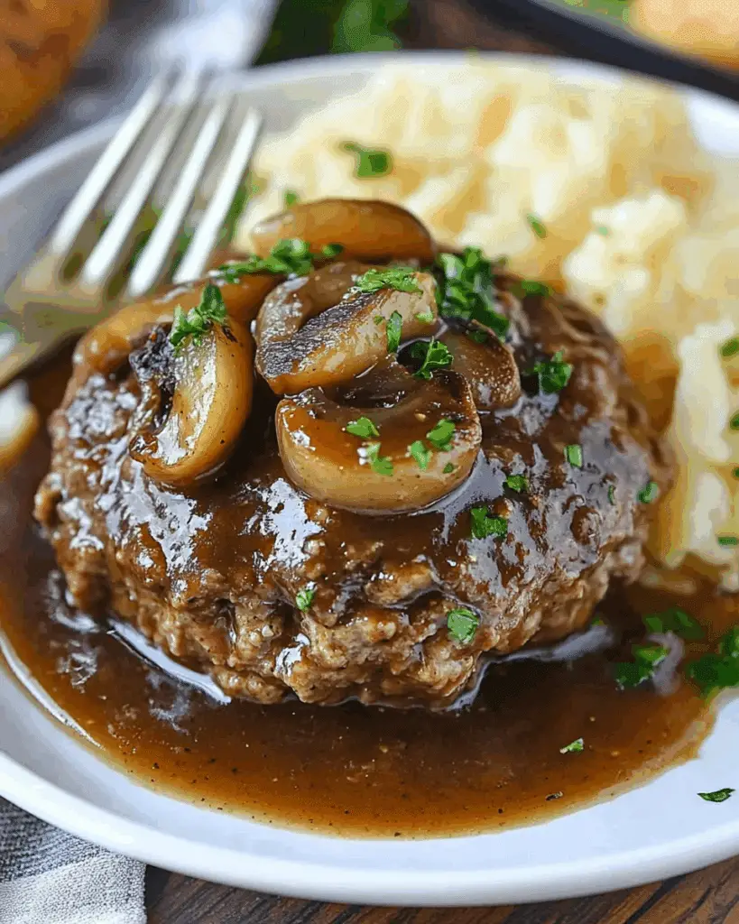 Homemade Salisbury Steak
