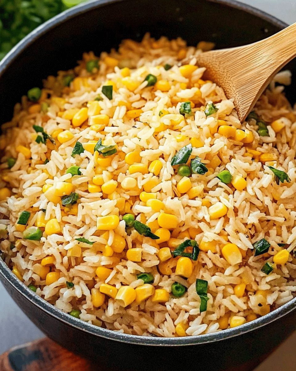 Hot Buttered Corn Rice