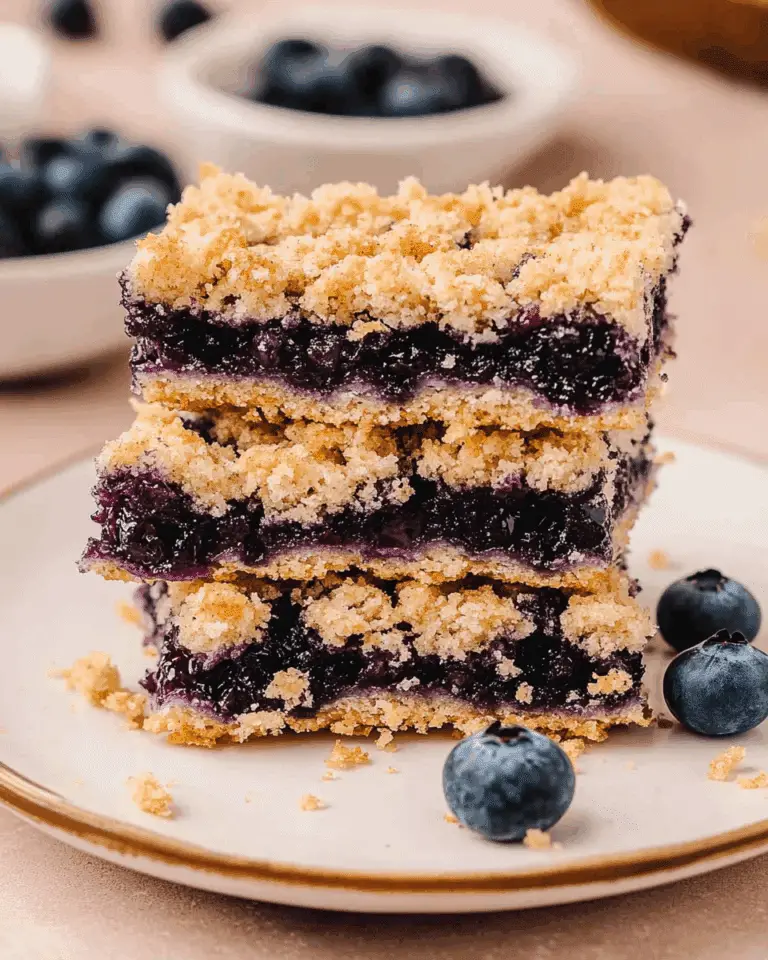 Keto Blueberry Bars