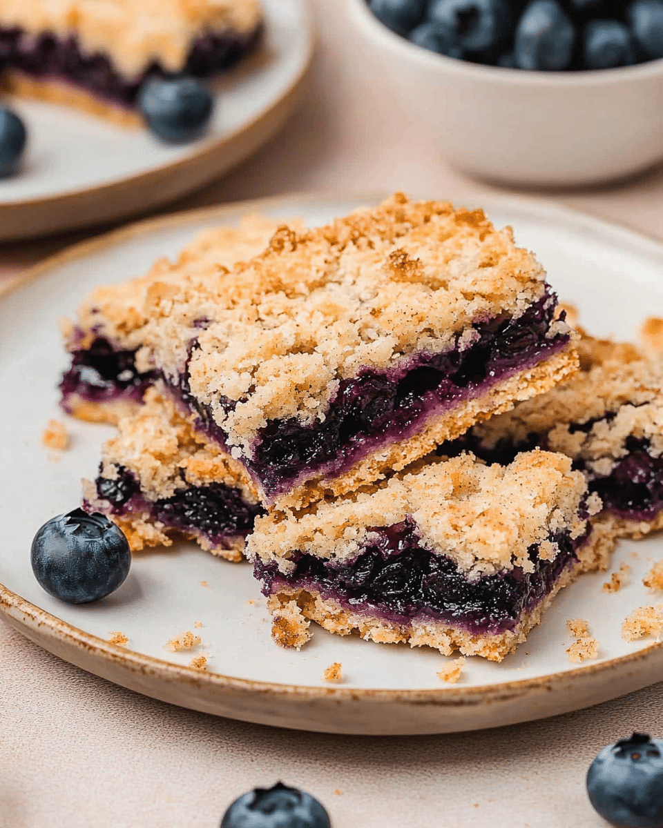 Keto Blueberry Bars
