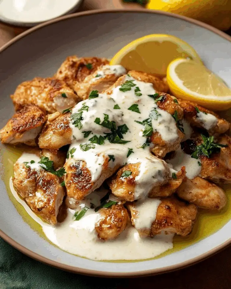 Lebanese Lemon Garlic Chicken