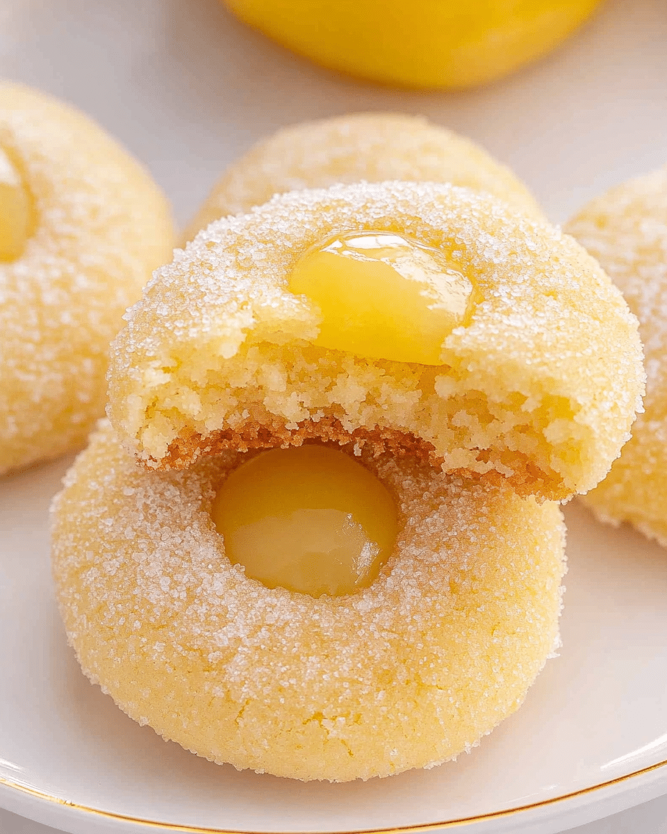 Lemon Thumbprint Cookies
