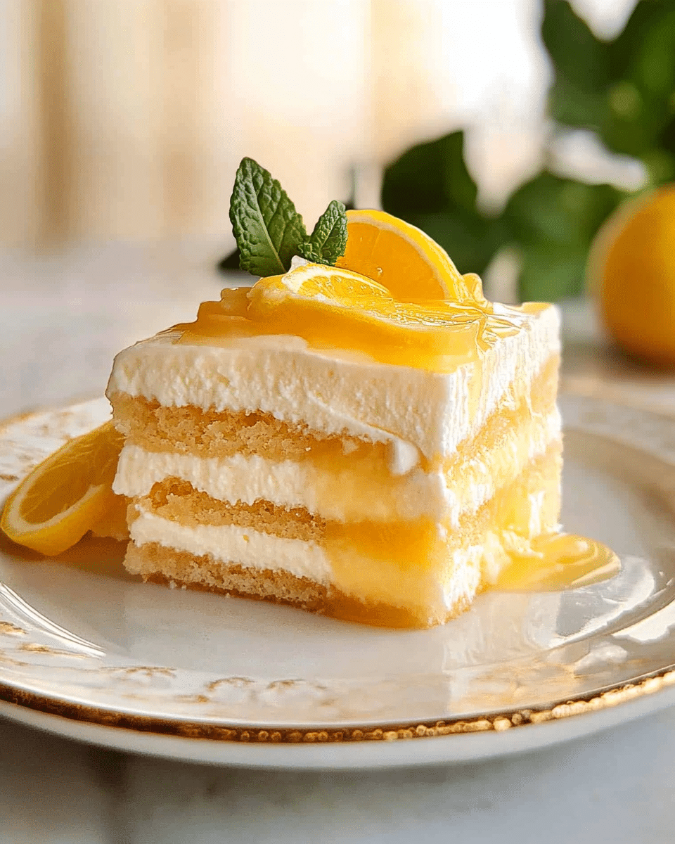 Lemon Tiramisu