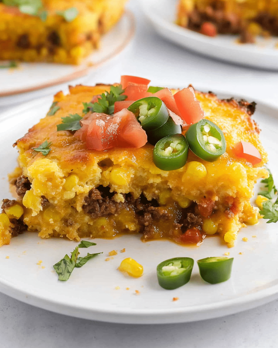 Mexican Cornbread Casserole