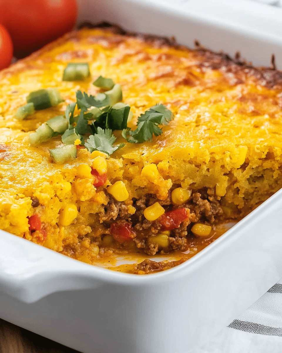 Mexican Cornbread Casserole