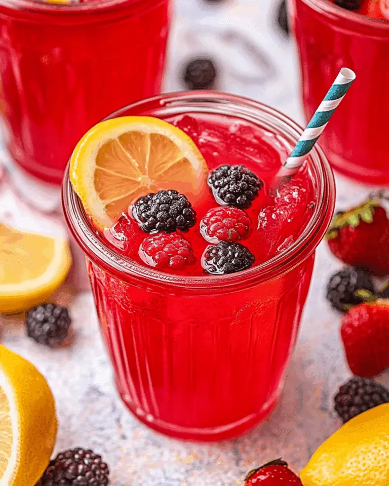 Mixed Berry Lemonade