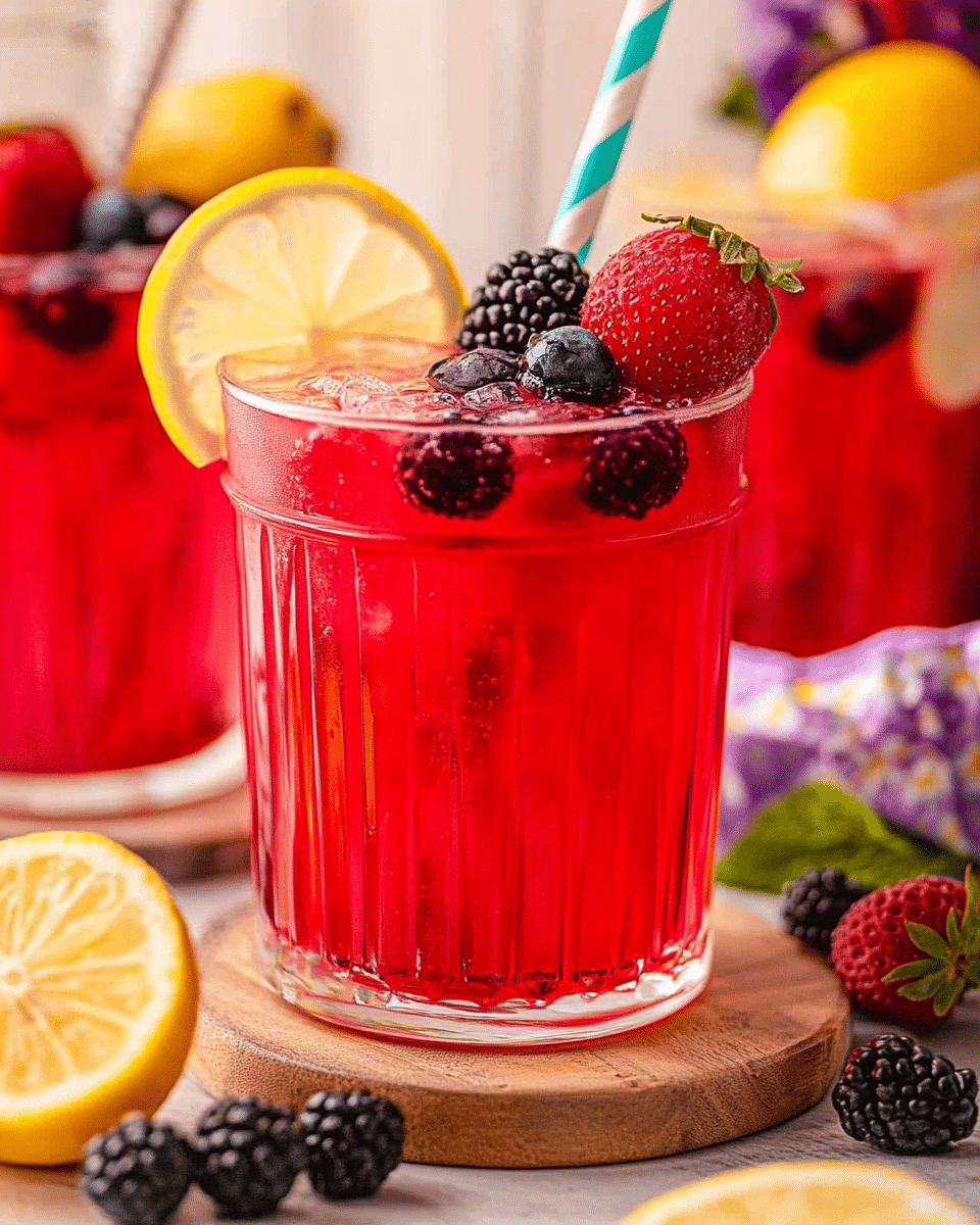 Mixed Berry Lemonade