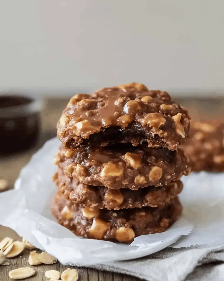 No Bake Caramel Cookies