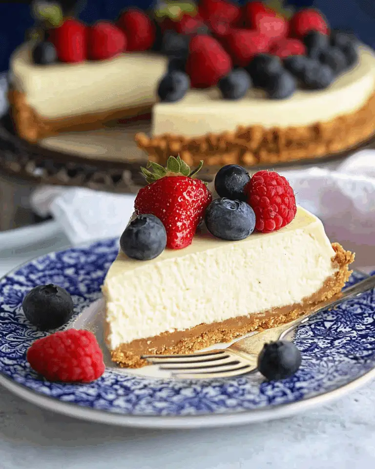No-Bake Cheesecake