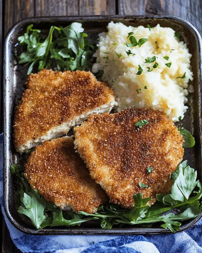 Fried Parmesan Turkey Cutlets