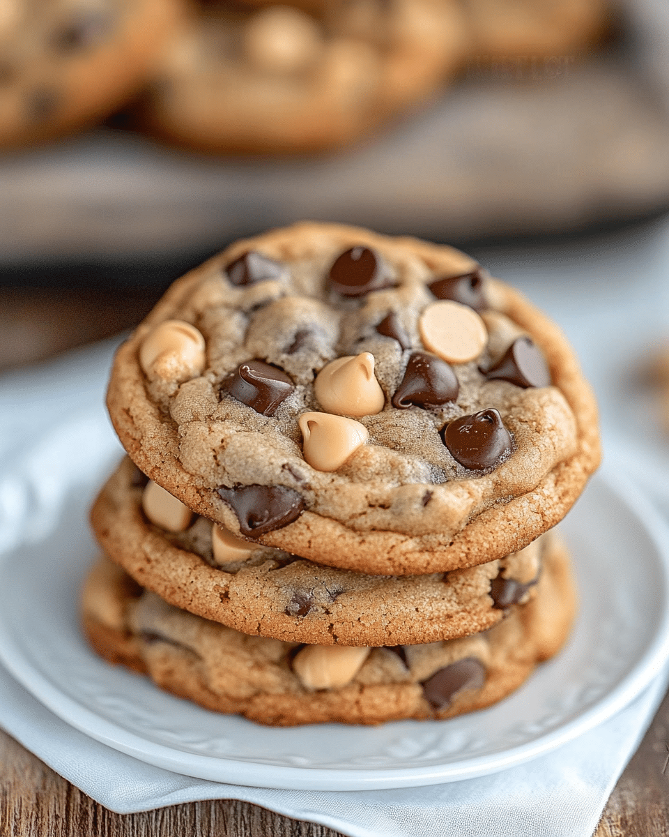 Peanut Butter Banana Chocolate Chip Cookies