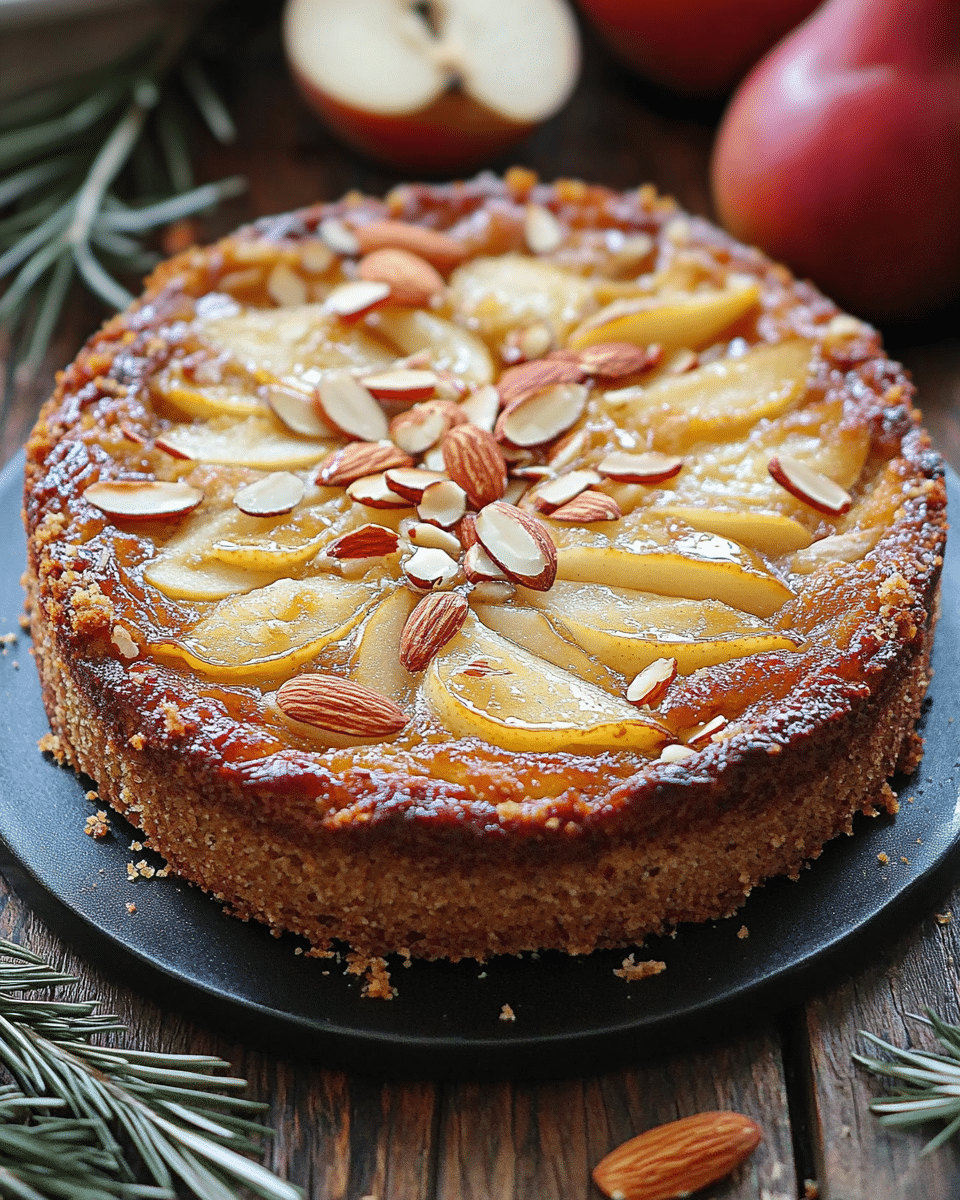 Pear Almond Cake