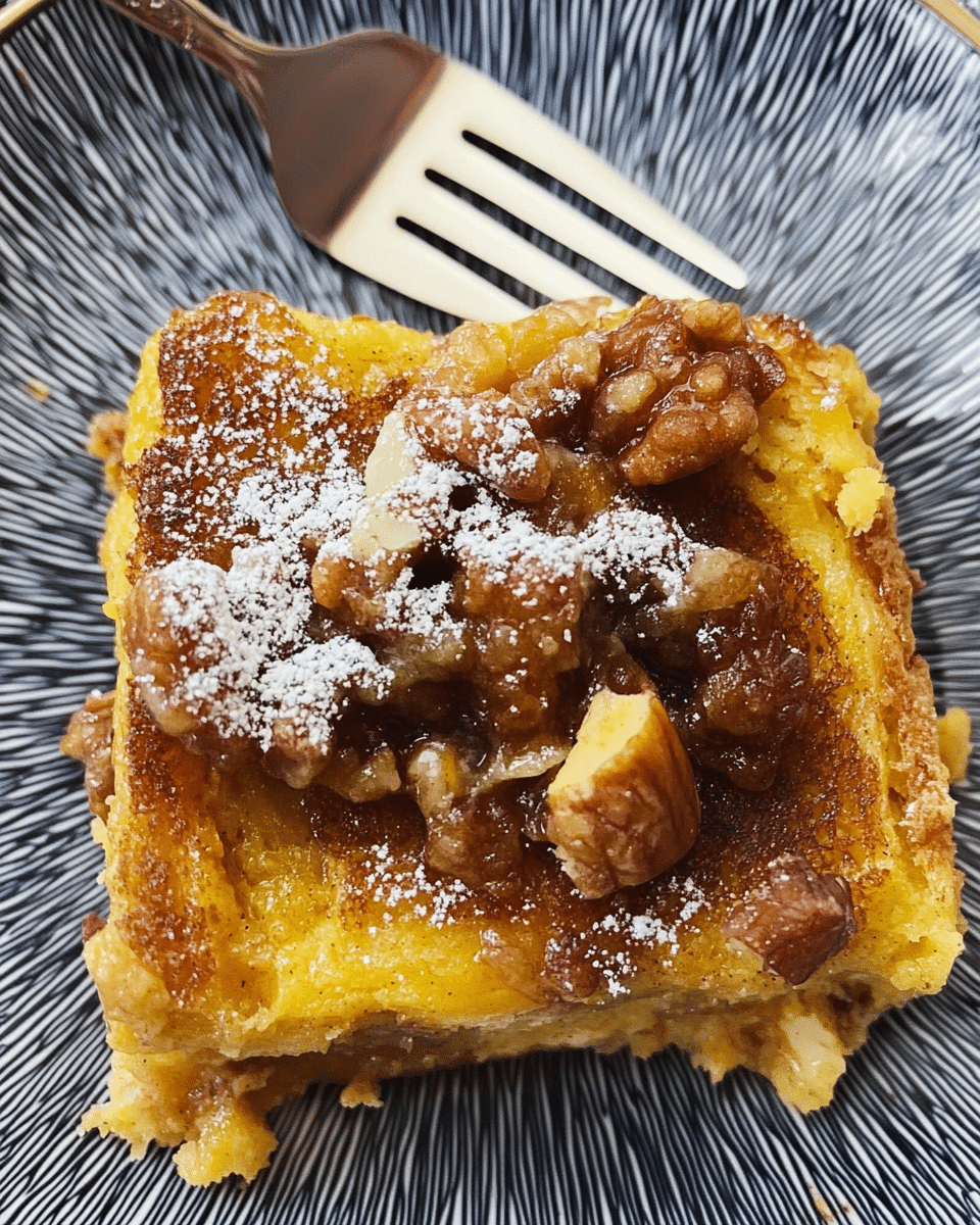 Pumpkin French Toast Casserole