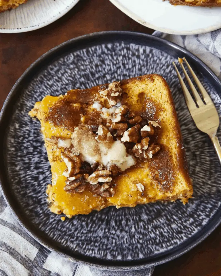 Pumpkin French Toast Casserole