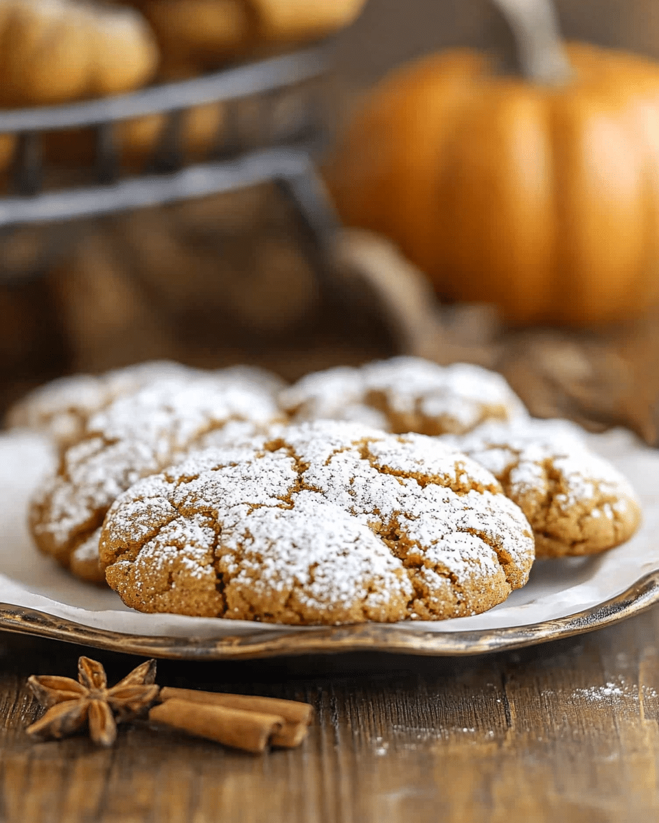 Pumpkin Spice Cool Whip Cookies