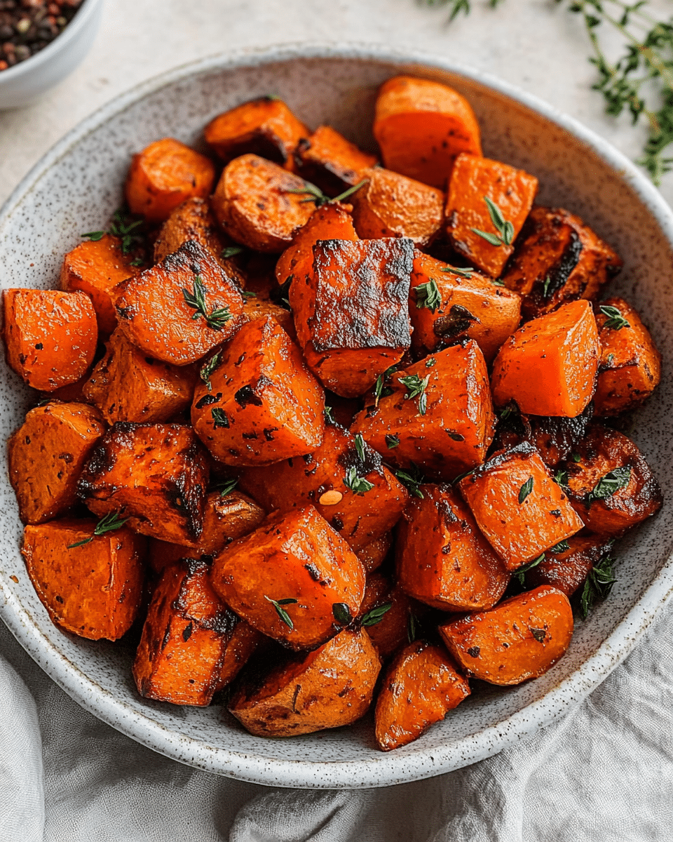 Roasted Sweet Potatoes & Carrots