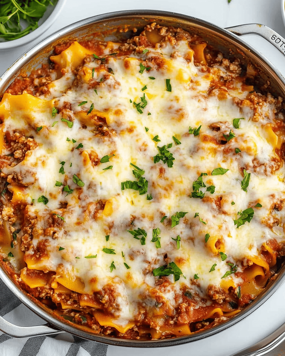 Skillet Lasagna