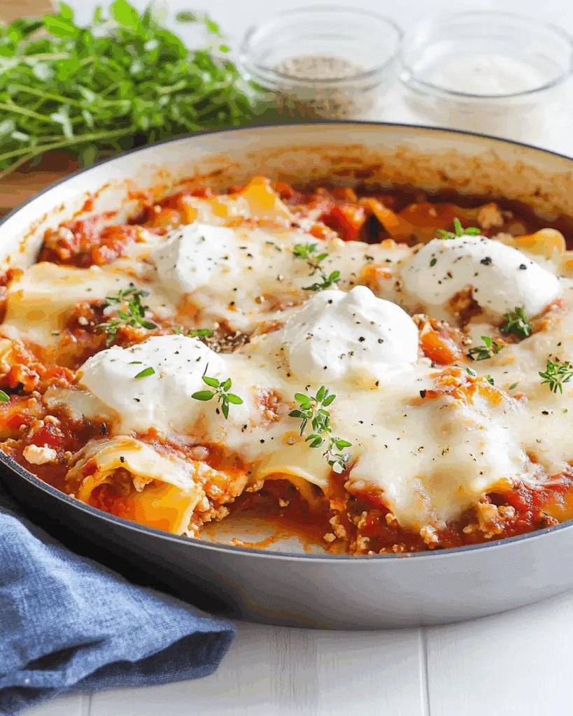 Skillet Lasagna