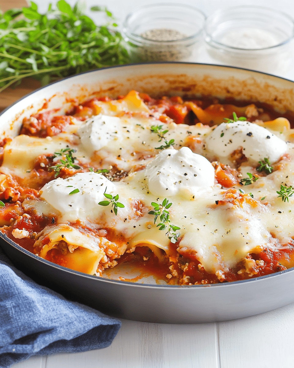 Skillet Lasagna