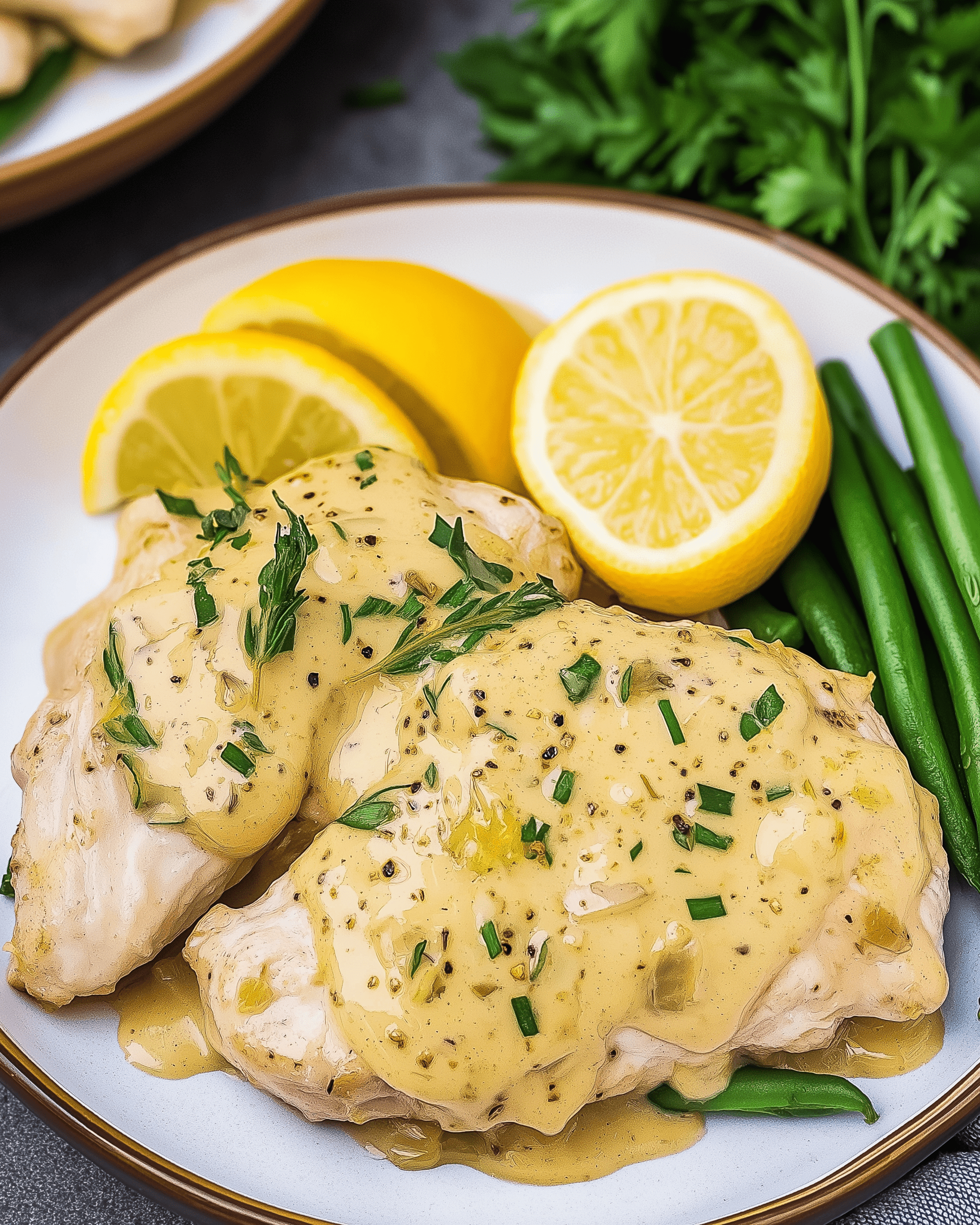 Slow Cooker Lemon Pepper Chicken