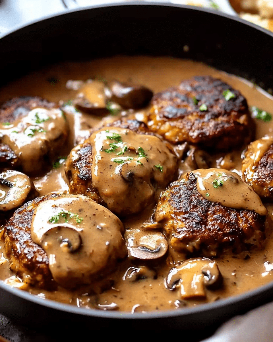 Smothered Rissoles
