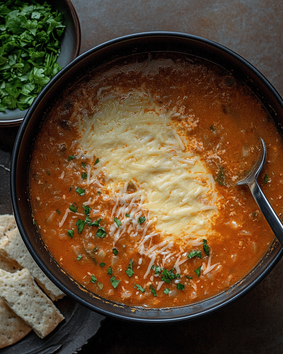 Spring Onion and Tomato Soup