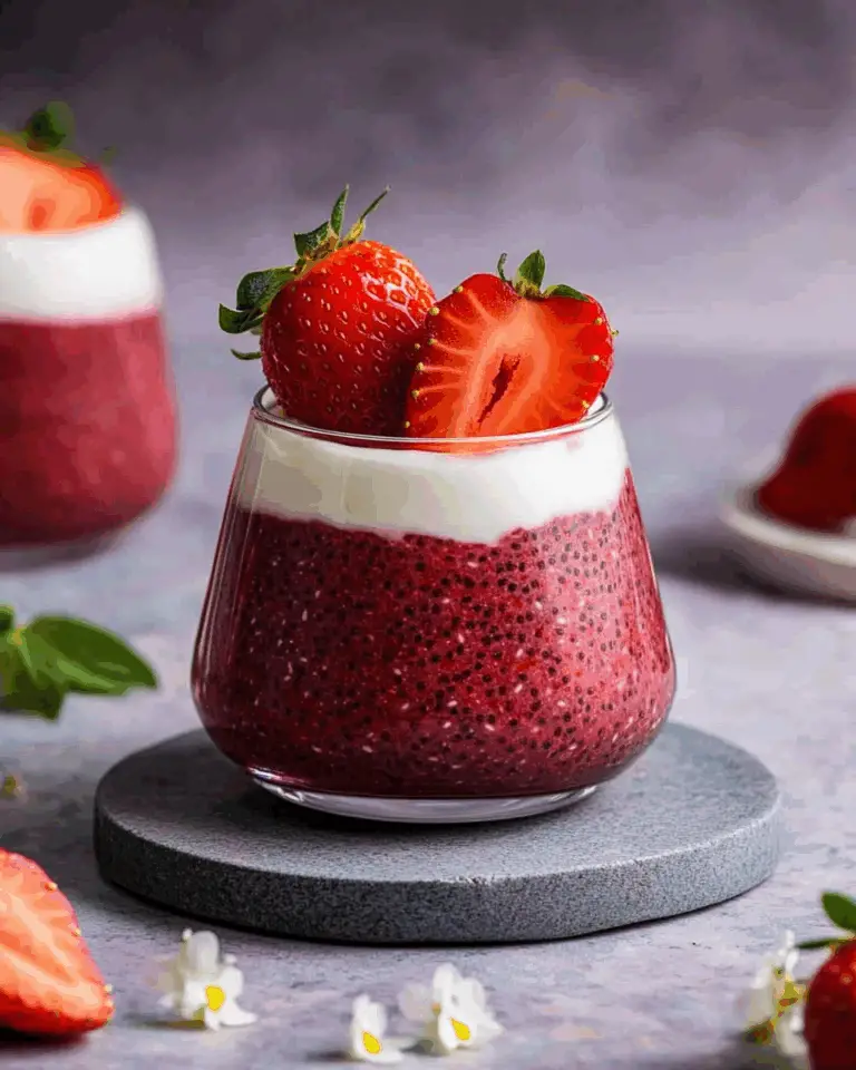 Strawberry Chia Pudding