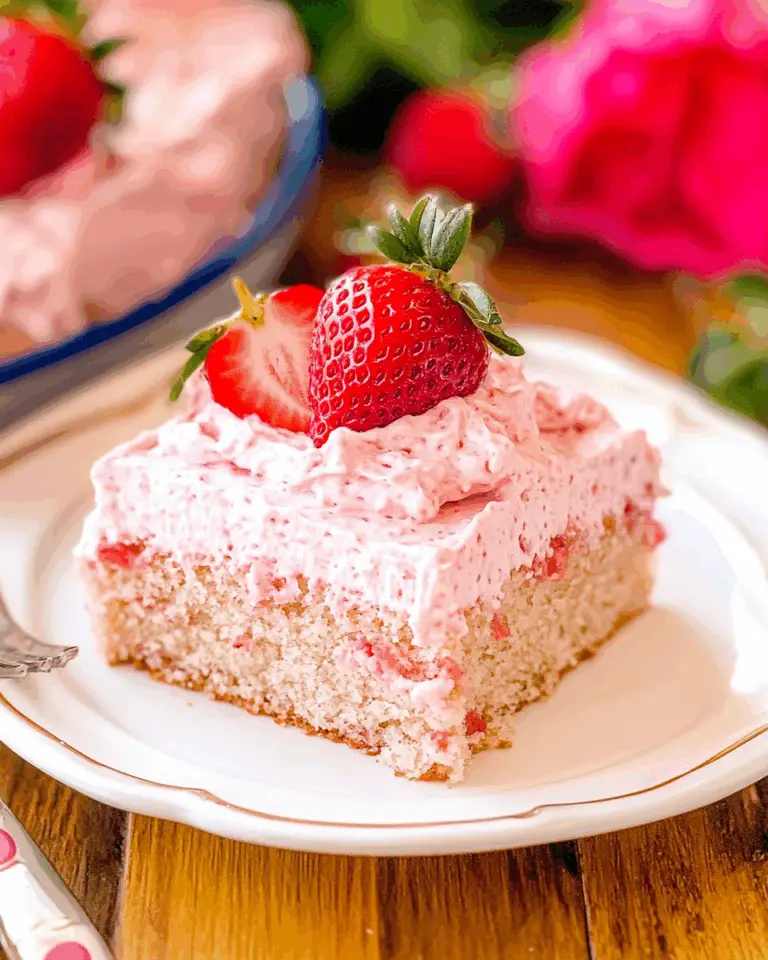 Fresh Strawberry Sheet Cake