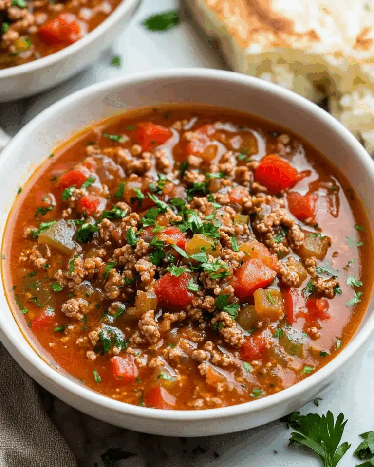 Stuffed Pepper Soup