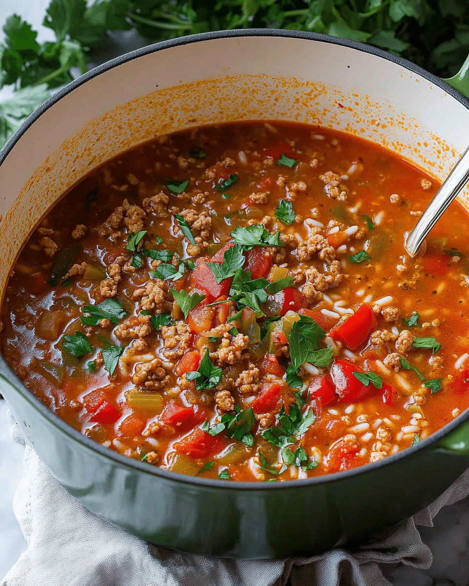 Stuffed Pepper Soup