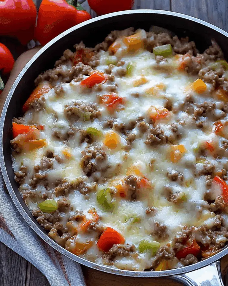 Keto Stuffed Pepper Skillet