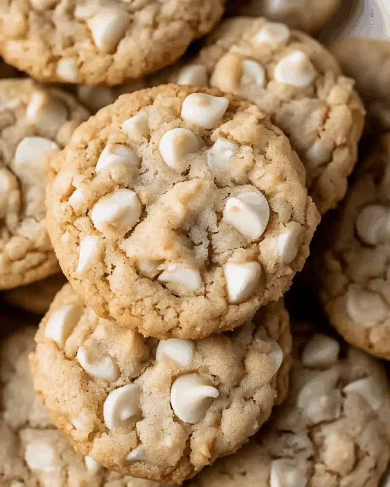 Toasted Coconut White Chocolate Chip Cookies