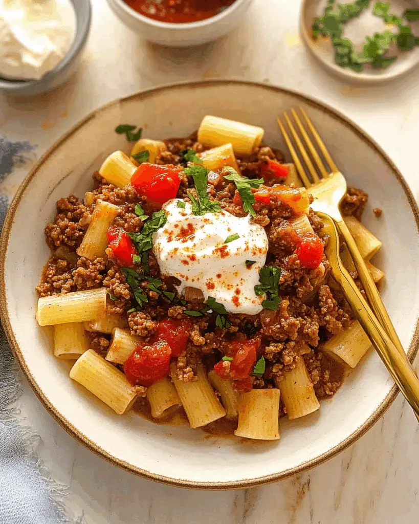 Turkish Pasta