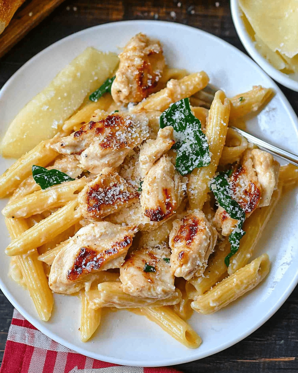 Tuscan Grilled Chicken Pasta