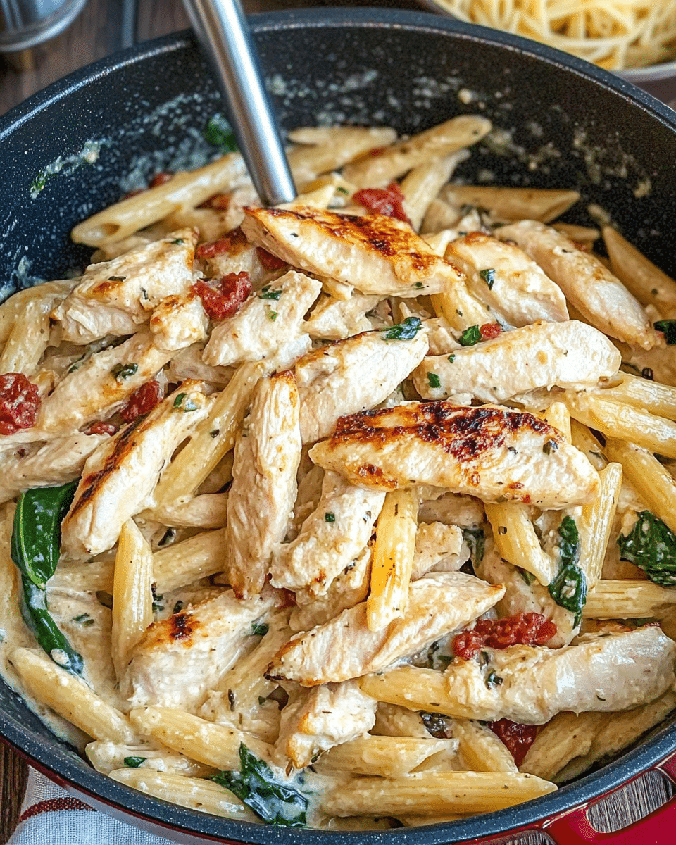 Tuscan Grilled Chicken Pasta