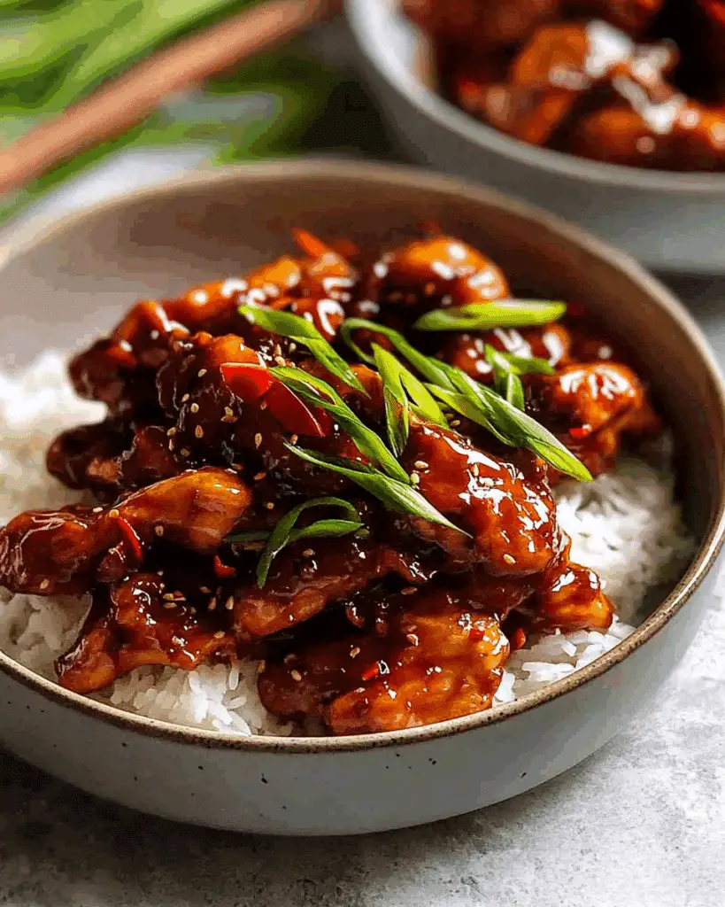 Vietnamese Caramel Ginger Chicken