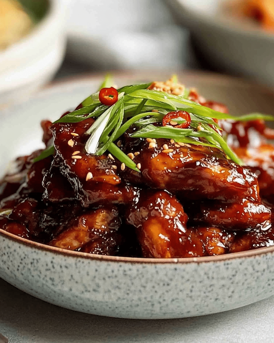 Vietnamese Caramel Ginger Chicken