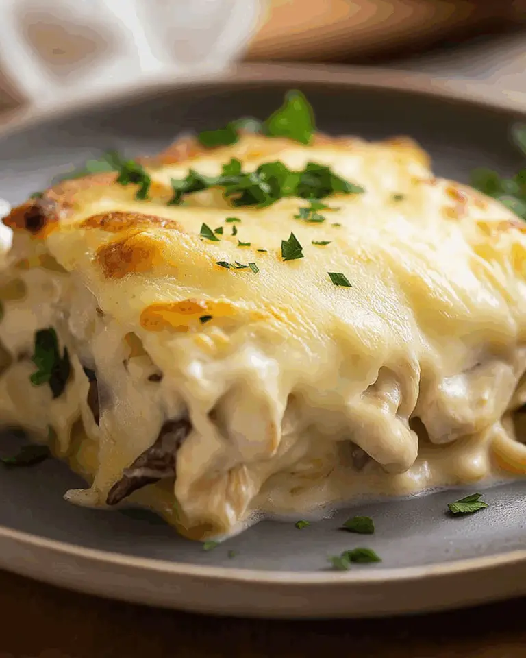 White Chicken Lasagna