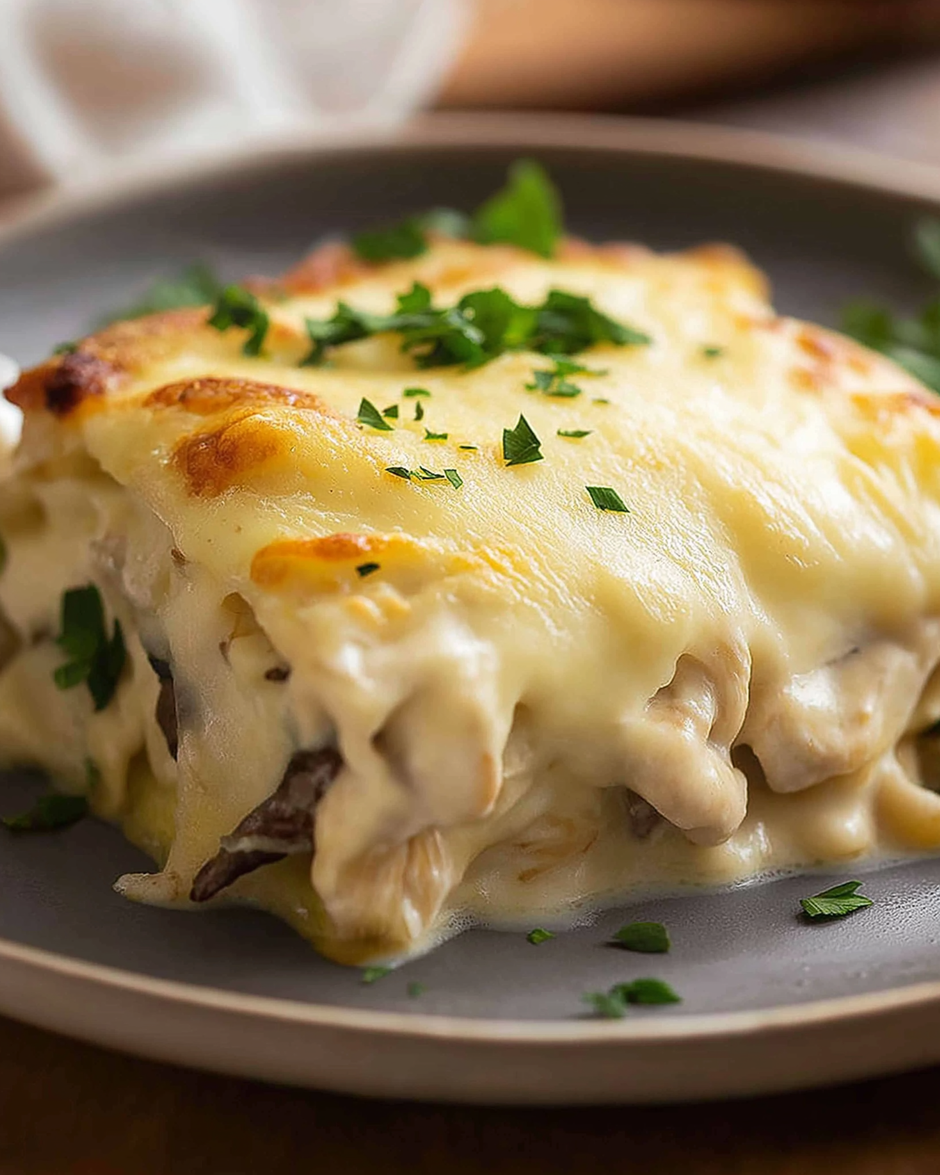 White Chicken Lasagna