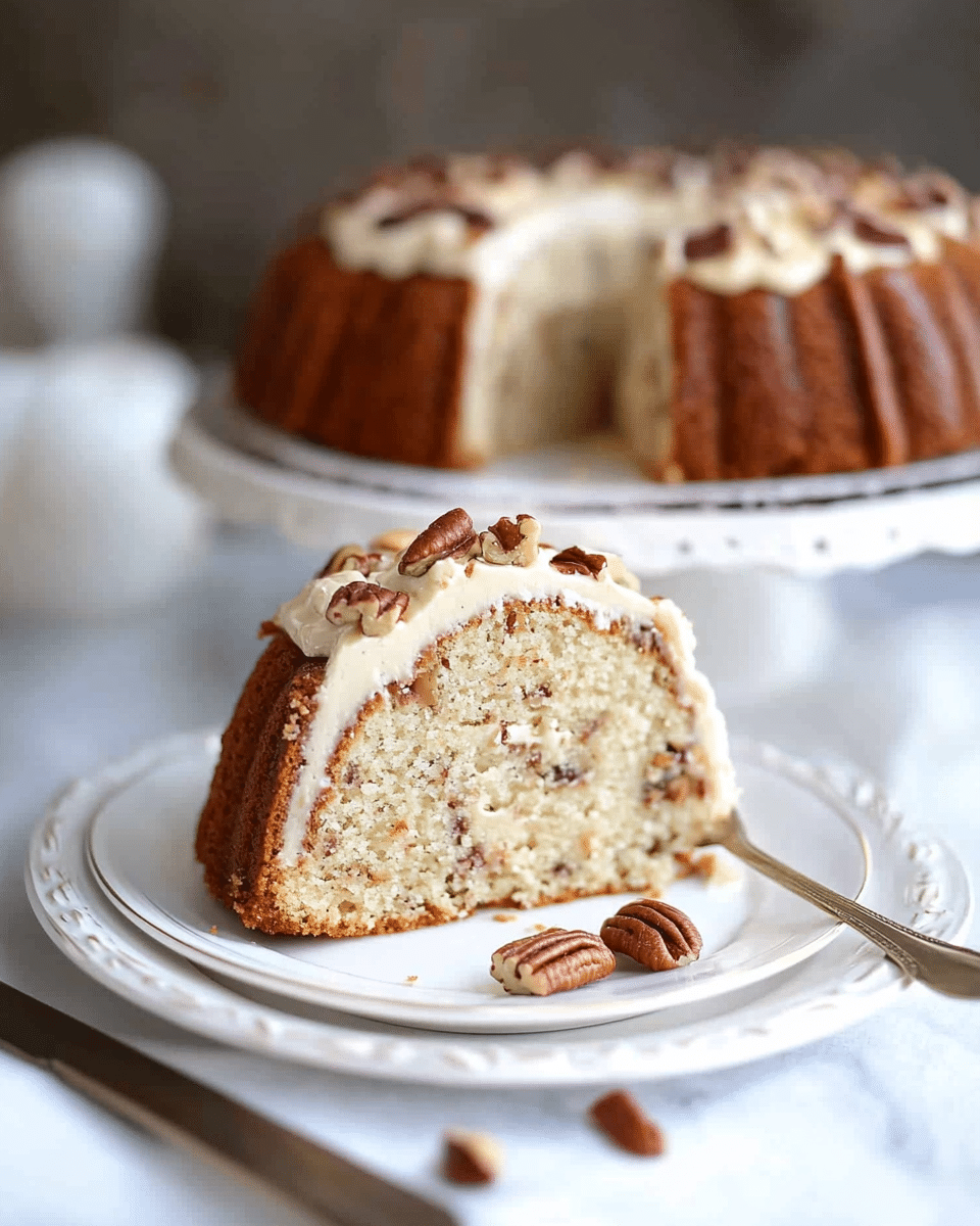 Keto Butter Pecan Pound Cake