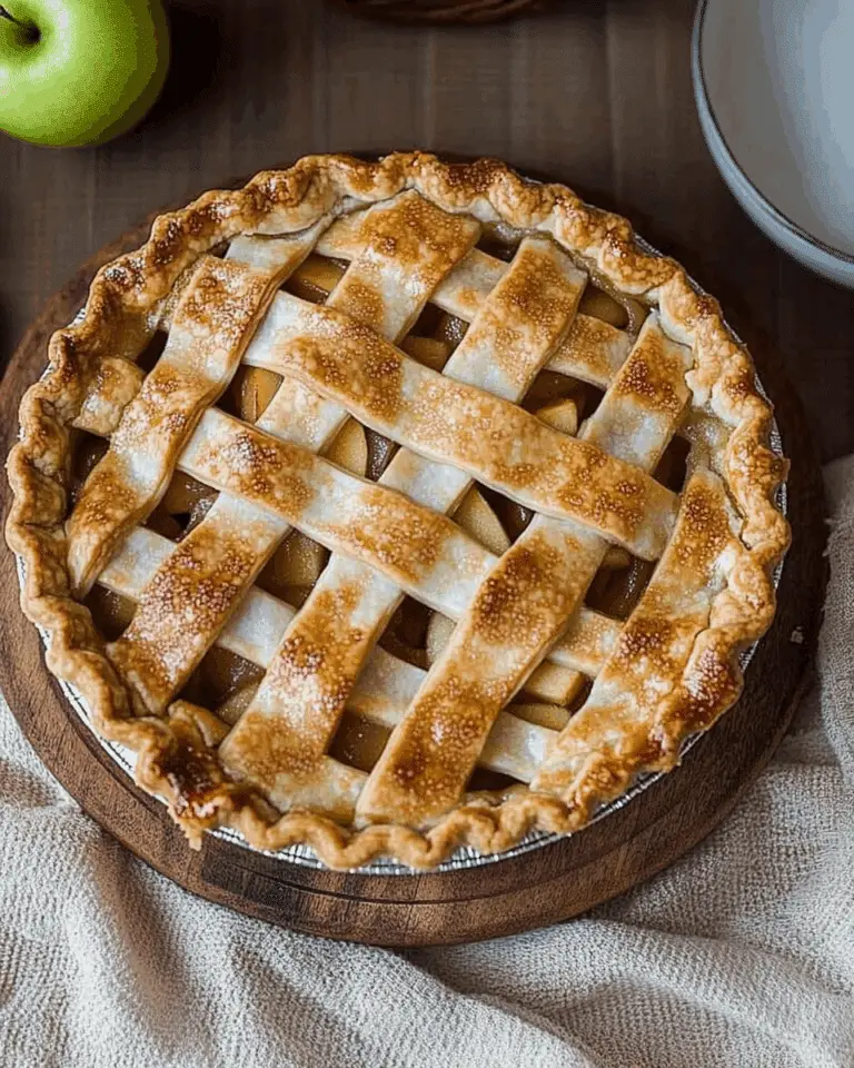 Homemade Apple Pie