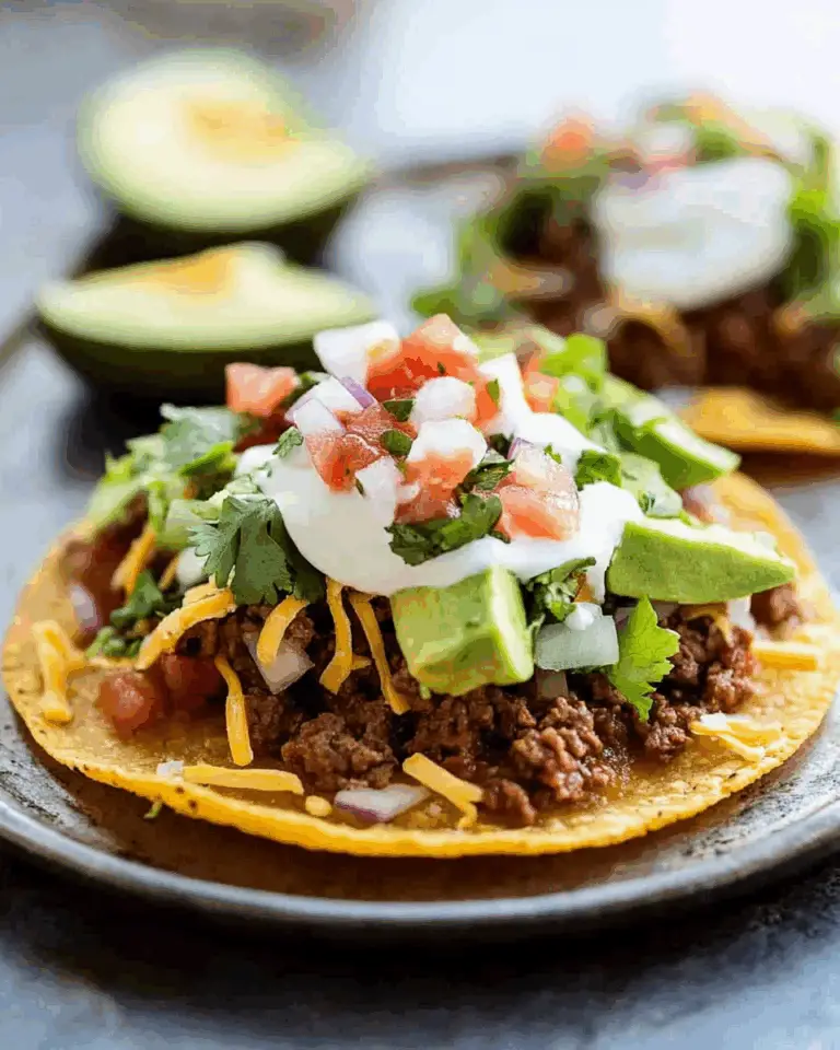 Beef Tostadas